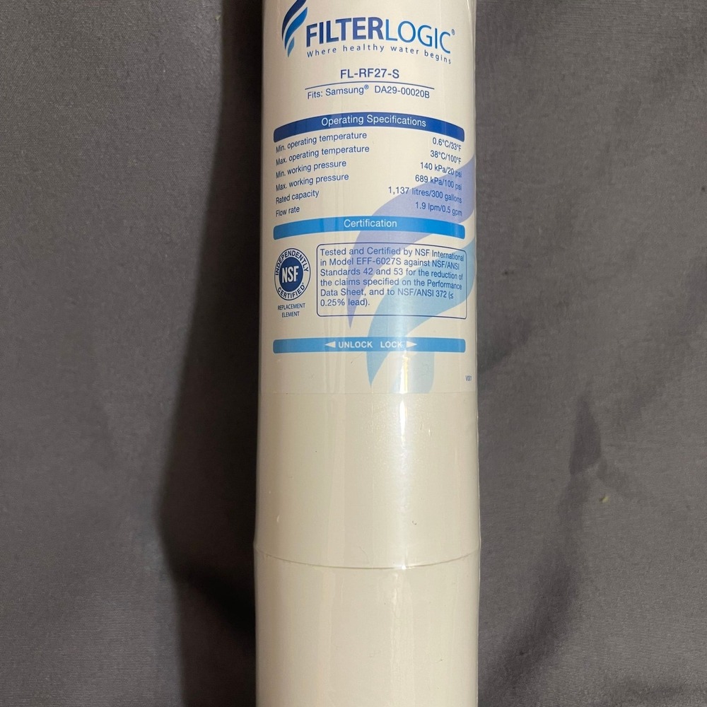 FilterLogic FL-RF27-S for Samsung refrigerator